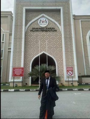 Lawyer Hasrul di Mahkamah Syariah Wilayah Persekutuan